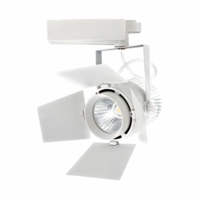 V-TAC LED sínes spotlámpa állítható 33W CRI>90 hideg fehér - SKU 370