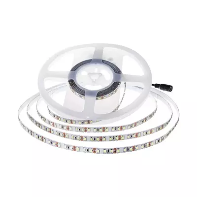 V-TAC LED szalag IP20 SMD 2835 chip 168 db/m hideg fehér, 140 Lm/W - SKU 212598