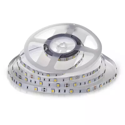 V-TAC LED szalag IP20 SMD 5050 chip 30 db/m hideg fehér - SKU 212133