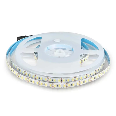 V-TAC LED szalag IP20 SMD 5730 chip 120 db/m természetes fehér, 100 Lm/W - SKU 212163