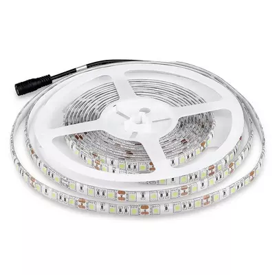 V-TAC LED szalag IP65 SMD 5050 chip 60 db/m hideg fehér - SKU 212148