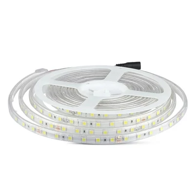 V-TAC LED szalag IP65 SMD 5050 chip 60 db/m hideg fehér - SKU 2564