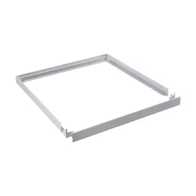 V-TAC mennyezetre szerelhető fehér DIY műanyag LED panel keret 60x60cm - SKU 6627