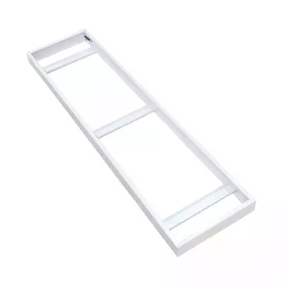 V-TAC mennyezetre szerelhető fehér LED panel keret 120x30cm - SKU 9969