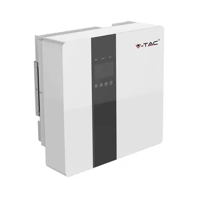 V-TAC napelemekhez való egyfázisú 3.6kW hibrid rendszerű inverter, LCD kijelzővel - SKU 11374