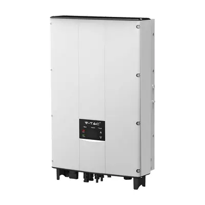 V-TAC napelemekhez való háromfázisú 5kW On-Grid rendszerű inverter, LCD kijelzővel - SKU 11371