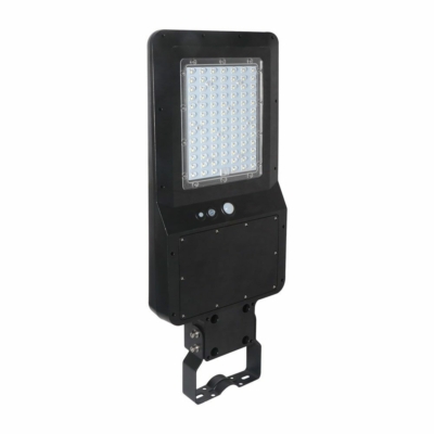 V-TAC napelemes utcai LED lámpa, térvilágító lámpatest 40W természetes fehér - SKU 5503