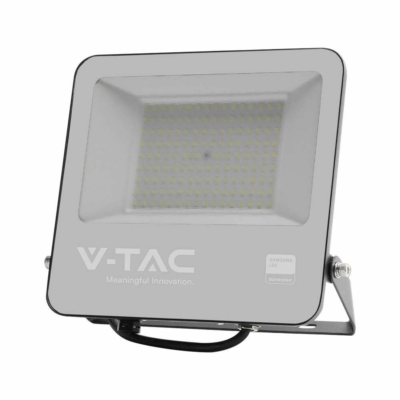 V-TAC PRO D-széria LED reflektor 100W hideg fehér 115 Lm/W, fekete ház - SKU 8847