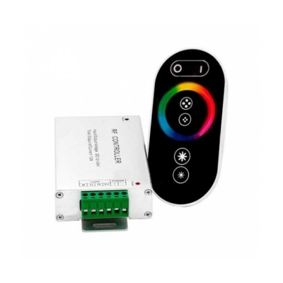 V-TAC RGB LED szalag vezérlő távirányítóval 12/24V - SKU 3312