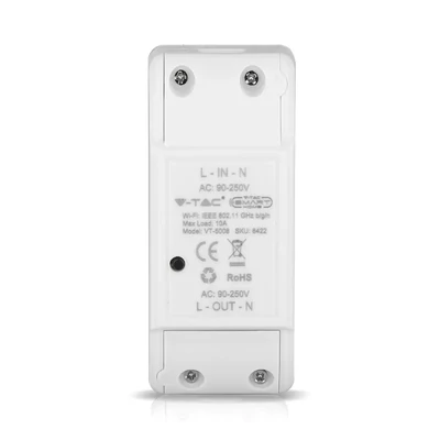 V-TAC Smart - WiFi-s online kapcsoló  - SKU 8422
