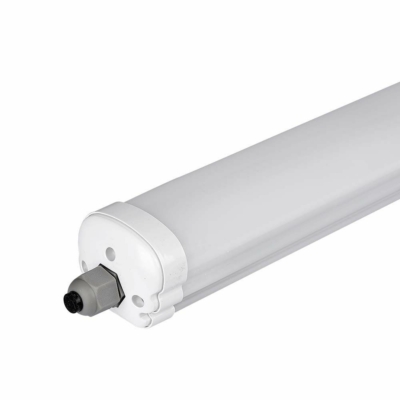 V-TAC Polikarbonát LED lámpa 120cm 24W IP65 hideg fehér, 160 Lm/W (X-széria) - SKU 216486