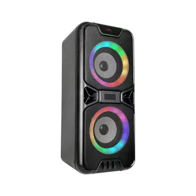 V-TAC Soundor 20W Bluetooth hordozható hangszóró LED világítással, 2x4 inch - SKU 6663