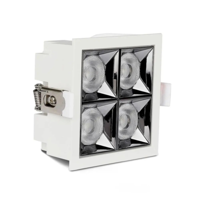 V-TAC süllyeszthető 38° mélysugárzó LED lámpa 16W természetes fehér - SKU 992