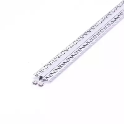V-TAC alumínium LED szalag, keskeny gipszkarton profil fehér fedlappal 2m - SKU 3360