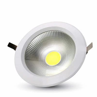 V-TAC süllyeszthető LED COB mélysugárzó lámpa 10W hideg fehér - SKU 1100