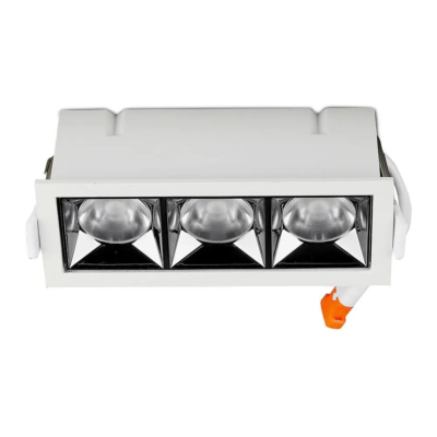 V-TAC süllyeszthető LED SMD mélysugárzó lámpa UGR<19 CRI>90 12W 12° hideg fehér - SKU 973
