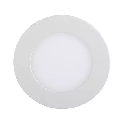 V-TAC süllyeszthető kerek fémházas LED panel 18W meleg fehér - SKU 214860