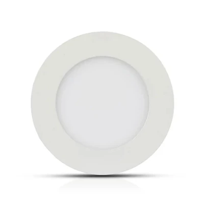 V-TAC süllyeszthető mennyezeti kerek LED panel 6W természetes fehér - SKU 707