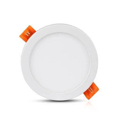 V-TAC süllyeszthető mennyezeti kerek LED panel vékony kerettel 8W természetes fehér - SKU 4932