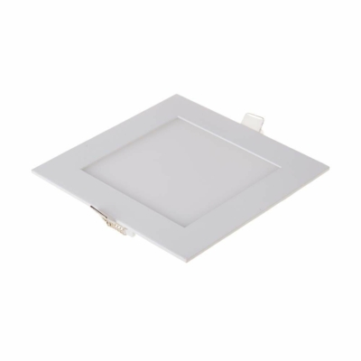 V-TAC süllyeszthető szögletes fémházas LED panel 12W hideg fehér - SKU 214868
