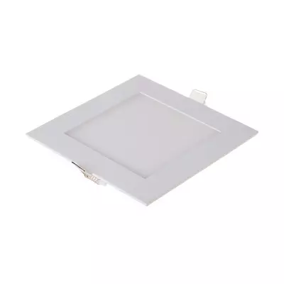 V-TAC süllyeszthető szögletes fémházas LED panel 18W hideg fehér - SKU 214871