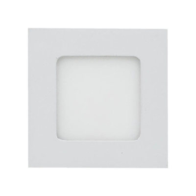 V-TAC süllyeszthető mennyezeti szögletes LED panel 3W meleg fehér - SKU 6295