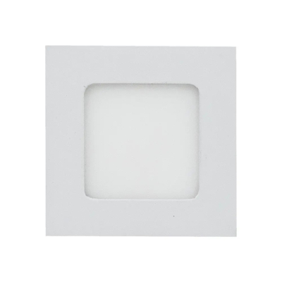 V-TAC süllyeszthető mennyezeti szögletes LED panel 6W hideg fehér - SKU 4865