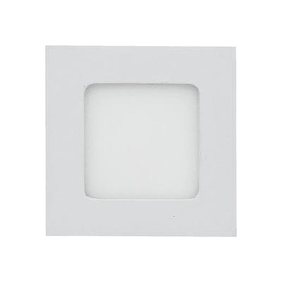 V-TAC süllyeszthető mennyezeti szögletes LED panel 6W meleg fehér - SKU 4863