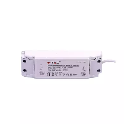V-TAC tápegység LED panelhez 29W - SKU 6259