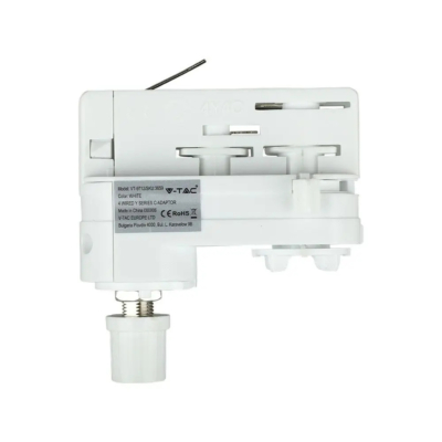 V-TAC tracklight sín adapter - SKU 3659