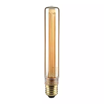 V-TAC Vintage 2W borostyán E27 ART filament T30 LED égő, 1800K - SKU 217473