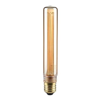 V-TAC Vintage 2W borostyán E27 ART filament T30 LED égő, 1800K - SKU 217473