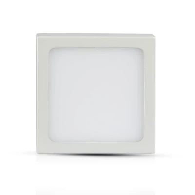 V-TAC falon kívüli mennyezeti szögletes LED panel 12W meleg fehér - SKU 4913