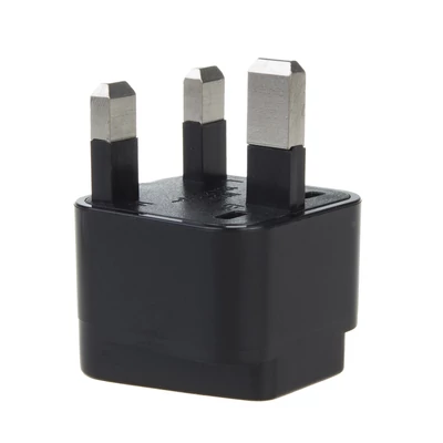 MCL multisocket átalakító, angol UK dugó, többféle dugalj, fekete