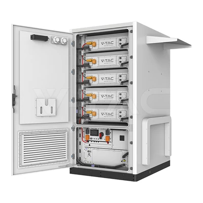 V-TAC kültéri 261kWh magasfeszültségű akkumulátor rendszer, beépített vízhűtéssel - SKU 12676