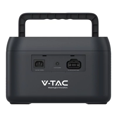 V-TAC hordozható töltőállomás 1000W, WiFis UPS napelemes töltési lehetőséggel - SKU 12706