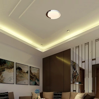 V-TAC okos dekoratív mennyezeti CCT LED lámpa, 48W, fehér és fa hatású, 500x80mm - SKU 24187
