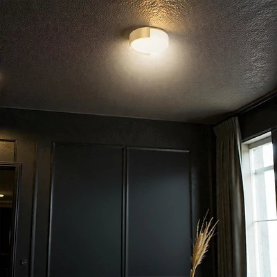 V-TAC okos dekoratív mennyezeti CCT LED lámpa, 48W, arany színű, 450x120mm - SKU 24190