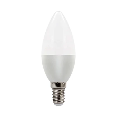V-TAC CREE SMD 5.5W dimmelhető E14 természetes fehér C37 LED gyertya égő - SKU 2120186-6