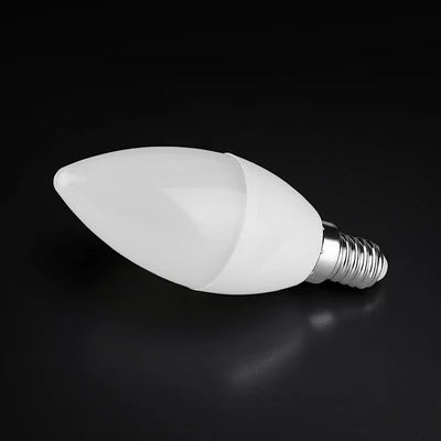 V-TAC CREE SMD 5.5W dimmelhető E14 természetes fehér C37 LED gyertya égő - SKU 2120186-6
