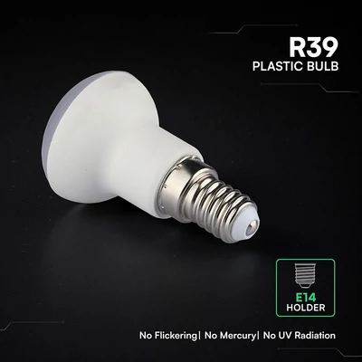 V-TAC CREE LED 2.9W E14 meleg fehér R39 LED égő - SKU 212106