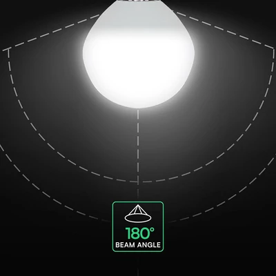 V-TAC CREE LED 3.7W E14 meleg fehér P45 LED kisgömb égő - SKU 2141236