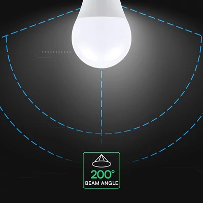 V-TAC CREE LED 17W E27 meleg fehér A65 LED égő, 100 Lm/W - SKU 2144566