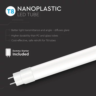 V-TAC LED fénycső CREE SMD-vel, 150cm T8 22W természetes fehér - SKU 216576
