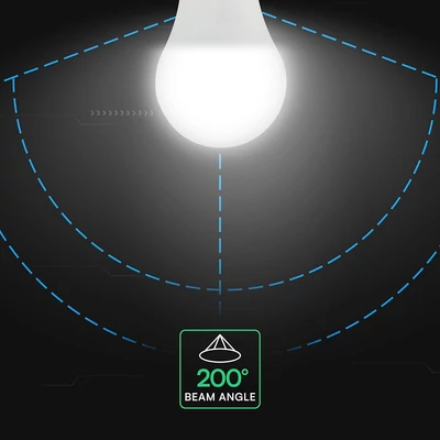 V-TAC CREE LED 8.5W E27 meleg fehér A60 LED égő, 95 Lm/W - SKU 2172606