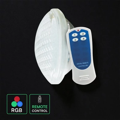 V-TAC 12W LED PAR56 medencevilágítás, IP68, RGB - SKU 217562
