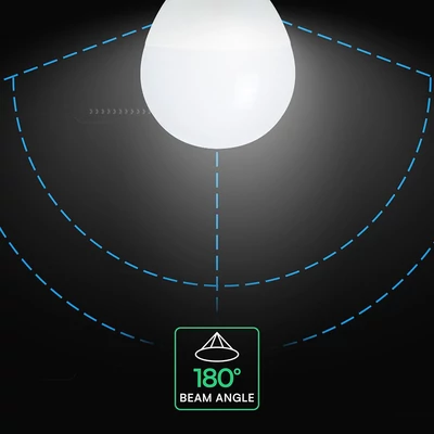 V-TAC 6.5W E14 természetes fehér P45 CREE LED égő - SKU 218646