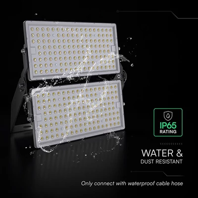 V-TAC SHP 500W CREE LED reflektor, 135 Lm/W, 1 méter kábel, természetes fehér - SKU 230896