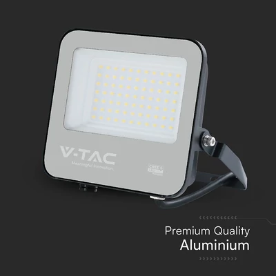V-TAC D-széria CREE LED reflektor 50W természetes fehér 115 Lm/W, fekete ház - SKU 232166