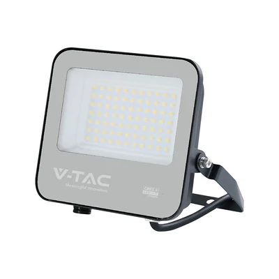 V-TAC D-széria CREE LED reflektor 50W természetes fehér 115 Lm/W, fekete ház - SKU 232166